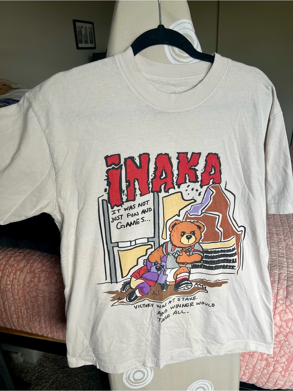 INAKA Power Rugby Teddy Tee - M